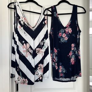 Maurice’s 24/7 tank tops floral XL